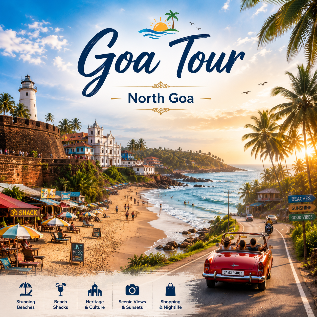 Goa Tour : North Goa