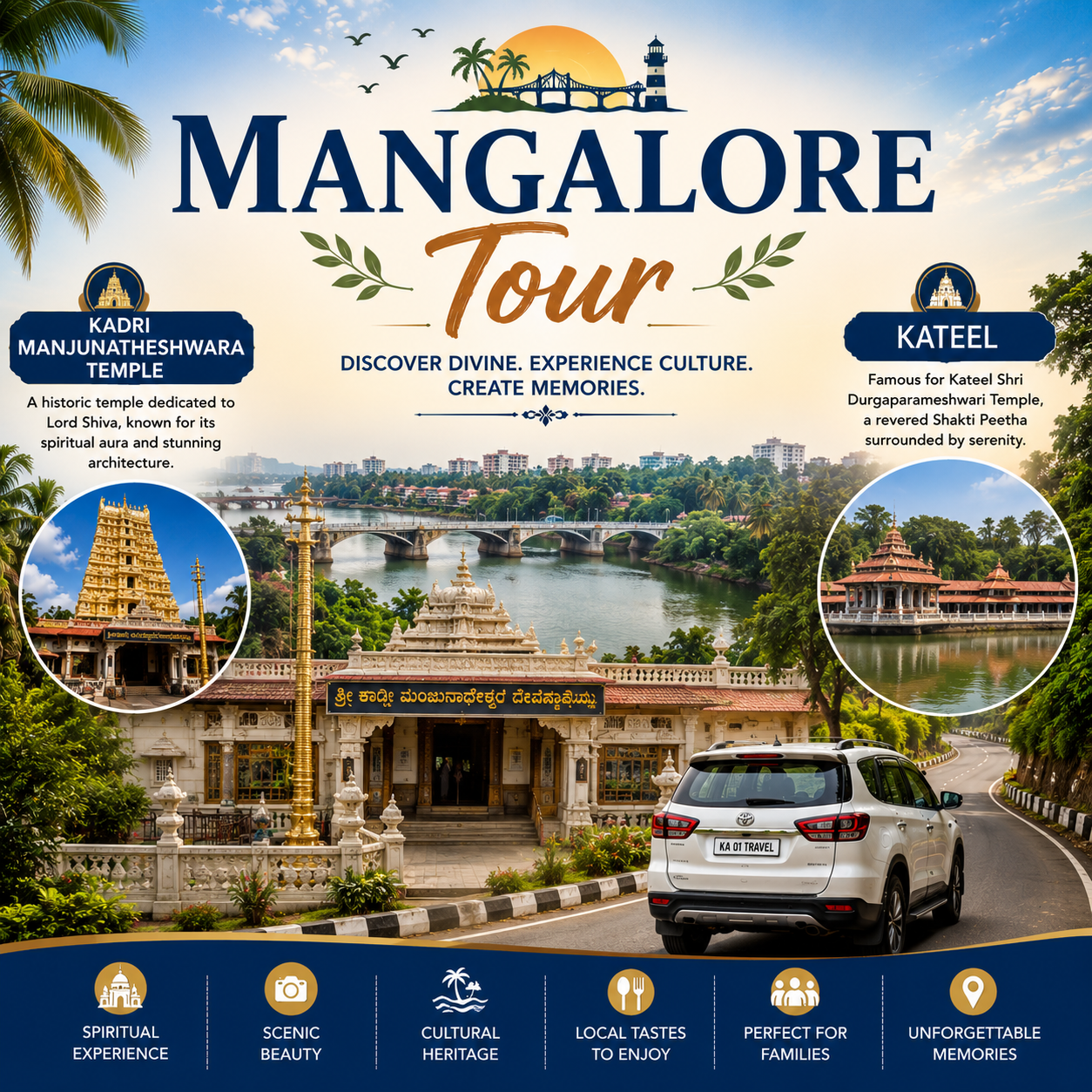 Mangalore Tour: Kadri Manjunatheshwara Temple - Kateel
